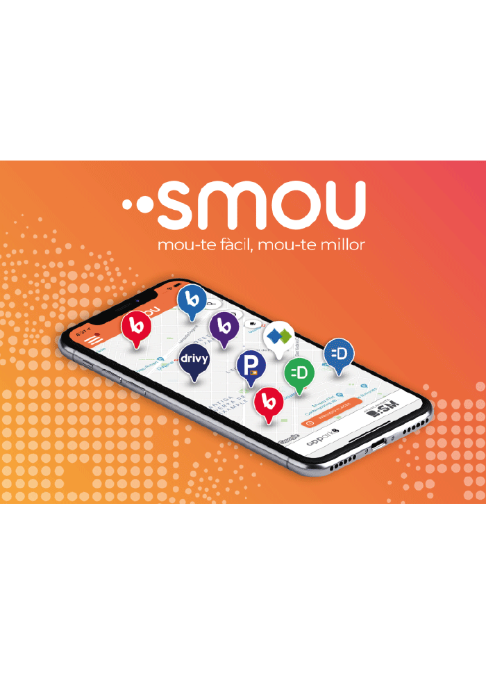 Neix smou, l’app de mobilitat de Barcelona https://www.smou.cat