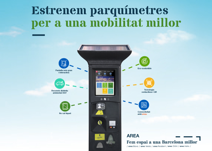 Nous parquímetres Barcelona Nous parquímetres Barcelona