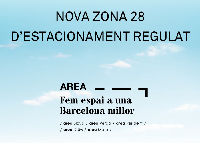 Nova zona d’estacionament regulat al Districte de Sant Martí