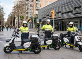 Nueva moto eléctrica para la flota del Àrea